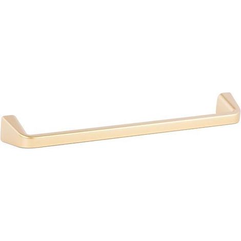 tirador de mueble gino. zamak. distancia entre agujeros 160-224mm - giusti acabado bronce dist. agujero dist. 160mm. acabado oro satinado dist. agujero dist. 160mm.