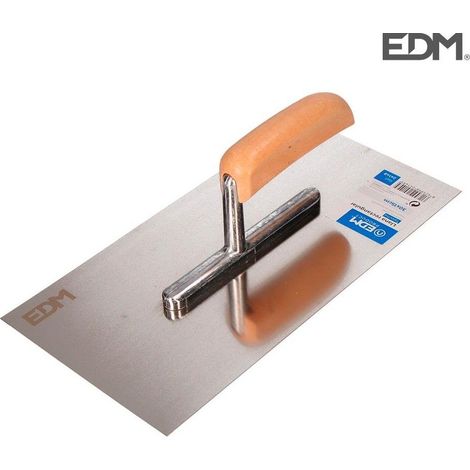 Cazzuola Rettangolare con Manico in Legno 300x150mm EDM