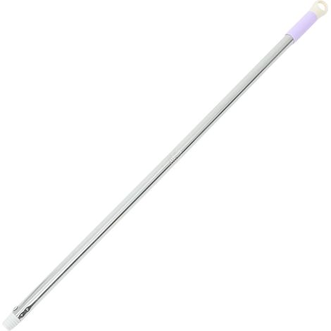 Acier Inoxydable Manche à Balai, Tige de Rechange, 1 Set en 2 Sections Argentée Facile à Assembler, Couleur Aléatoire, pour Balai et Vadrouille Usage Domestique (1/5)