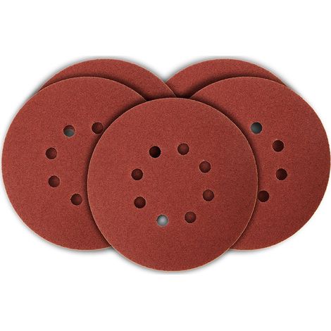 Dischi abrasivi Graphite 54h018 K80 150 mm 5 pezzi