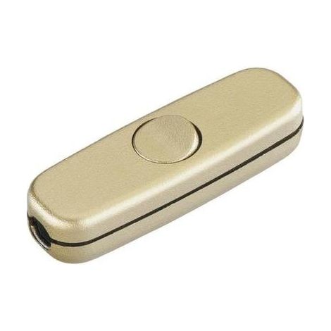 interBär 5055-010.01 Interruttore a filo passante Oro 1 x Off / On 3 A 1 pz.