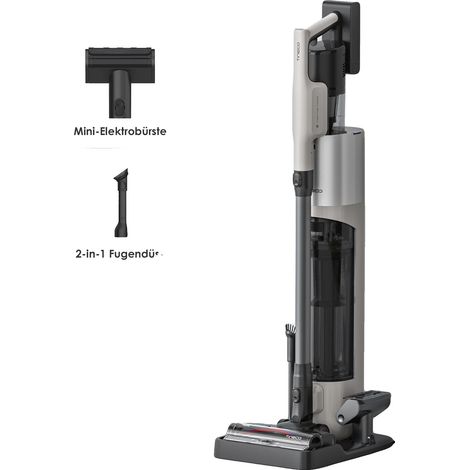 Kabelloser Staubsauger, 200AW Saugkraft, 450W Leistung, Selbstreinigungssystem, 25,2V Spannung, Ergonomisches Design (1/5)