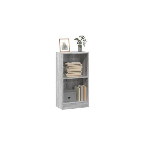 Bibliothèque sonoma gris 40x24x76 bois d'ingénierie (1/5)