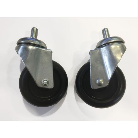 Paire de roues pivotantes ø100x30mmPaire de roues pivotantes ø100x30mm pour grue OH 0335 - SA 0337 - CLAS Equipements