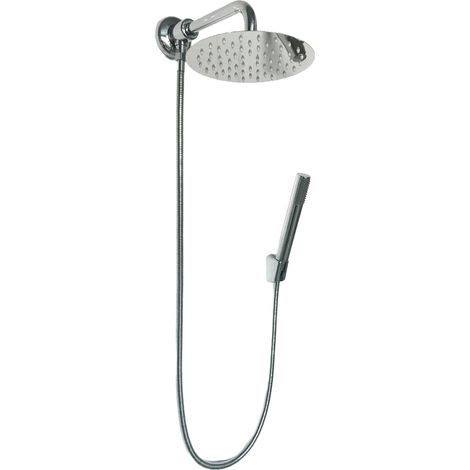 Kit de déviation avec douchette minimale, pomme de douche en métal diam. 20 (1/4)