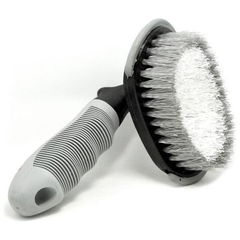 Brosse de lavage de pneus avec poignée universelle en caoutchouc, haute qualité (1/5)