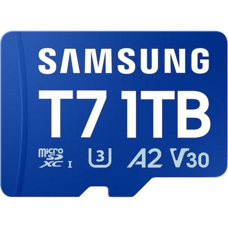 Tarjeta de Memoria Samsung P7 1TB microSD XC/ Clase 10/ 170MBs