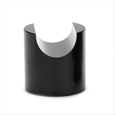 Support HIFI Câble Passe-Fils Noir Élévateur Enceinte Support Colonne Pointe Découplage Accessoire (1/5)