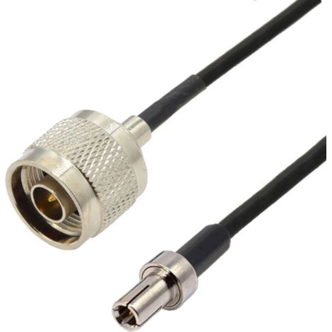 Anschlusskabel TS9-Stecker / N-Stecker RG174 2 m
