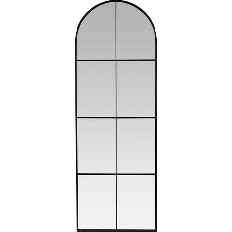 ANDREA HOUSE AX72049 Espejo Pared Ventana Negro 60X3X170 - ref: AX72049