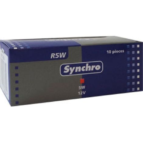 10 ampoules graisseur R5W 12V 5W