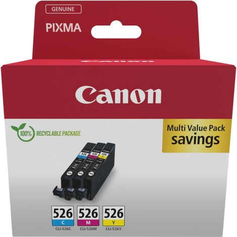 Canon CLI-526 C/M/Y Multipack