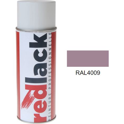 Bomboletta di Vernice spray 400ml – RAL 4009 – Viola pastello – lucida – multisuperficie – Redlack