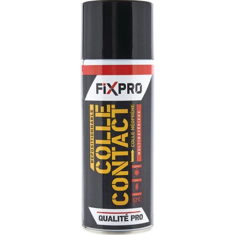 Colle Néoprène Spray Adhésion Puissante Multi-matériaux - Fixpro