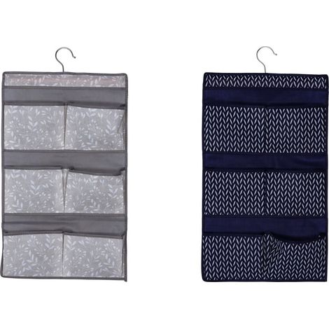 1 Pezzo Tasca Portaoggetti in TNT Klaus 60 x 36 cm 2 Colori