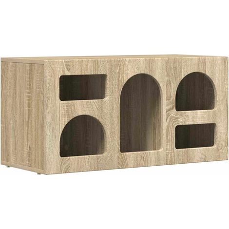 Maison Exclusive - Mueble de TV Roble Sonoma 80 x 35 x 40 cm Made