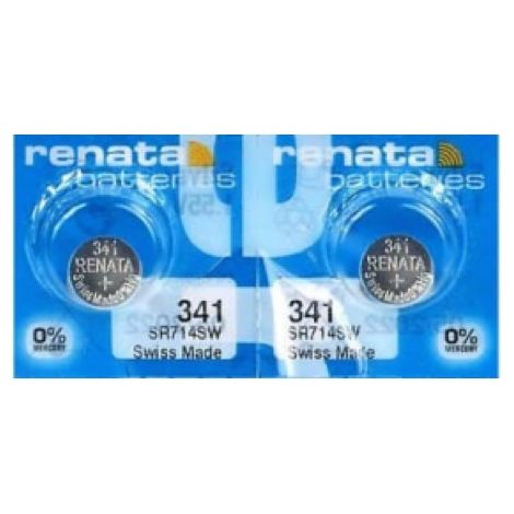 .Renata 341 SR714SW Blister de 2 piles.
