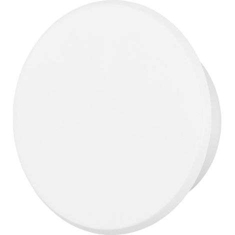 Roc - Aplique de Pared Interior LED Circular con Efecto Halo con Módulo Giratorio. Luz Cálida 3000K 342lm. Color Blanco (1/4)