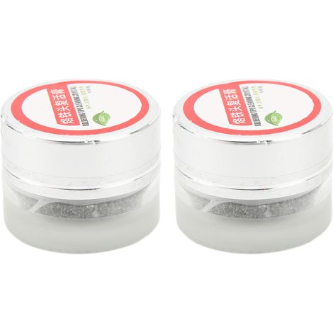 Lot de 2 pâtes nettoyantes pour pannes de fer à souder, accessoire de nettoyage pour têtes de soudage, 8 g / 0,28 oz (1/5)