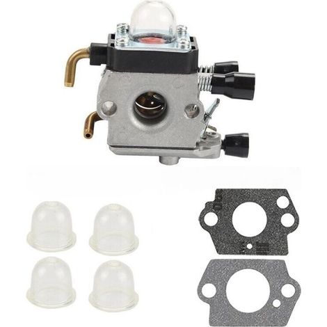 Lawnmower Carburetor Kit for STIHL FS45C FS45L FS55 C FS55 T FC55 KM55R HL45 Includes a Complete Set of Carburetor Accessories (1/4)