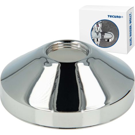 tecuro Gewinderosette, konische Bauform 3/4 Zoll x Ø 85 mm x Höhe 30 mm (1/4)