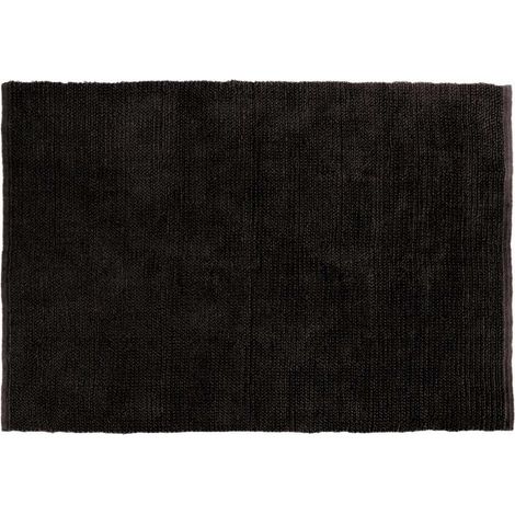 VIVARAISE - Tapis Vivaraise Elios en Jute 100% - Gris Anthracite - 160 x 230 cm (1/5)