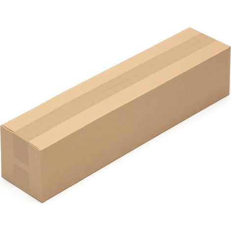 100 Faltkartons 600 x 130 x 130 mm Kartons 60 x 13 x 13 cm Versandkartons Wellpappe (1/4)