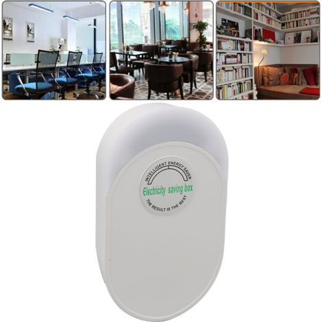 28000W Weißer, feuerfester ABS-Energiesparer mit 90-250V EU-Stecker (1/5)