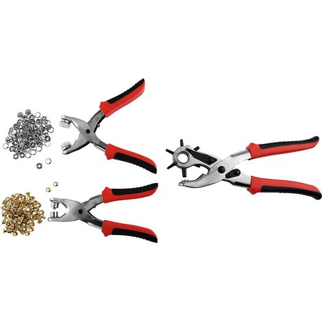 SET 3PZ FUSTELLATRICE RIVETTATRICE E OCCHIELLATRIC (1/2)