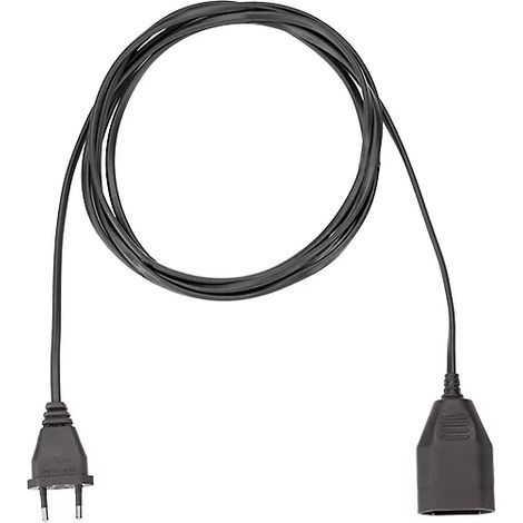 Bachmann Euro-Verlängerung PVC 5m,sw 233.186 (1/2)