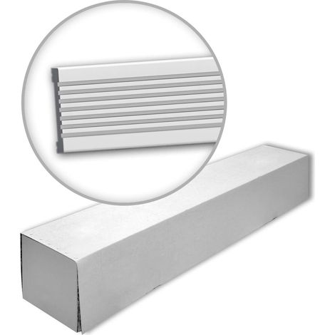 Profhome 651703-box 1 Scatola 18 pezzi Cornice Parete Fregio design moderno  36 m