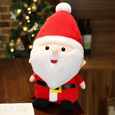 Poupée En Peluche Père Noël - Jouet De Décoration De Noël - 25 Cm - Pour Intérieur Et Événements Festifs - 1 Pièce (1/4)