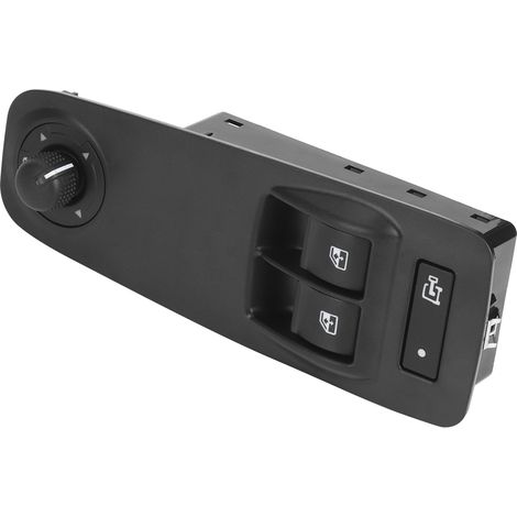Lève-vitre électrique maître conducteur pour Citroën Peugeot Fiat Vauxhall, interrupteur de commande de fenêtre, référence 735487419 6490.X9, pièce auto compatible (1/5)