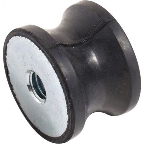 Plot antivibratoire femelle RS PRO M10 Ø 40mm en Caoutchouc naturel ( Prix pour 1 ) (1/3)