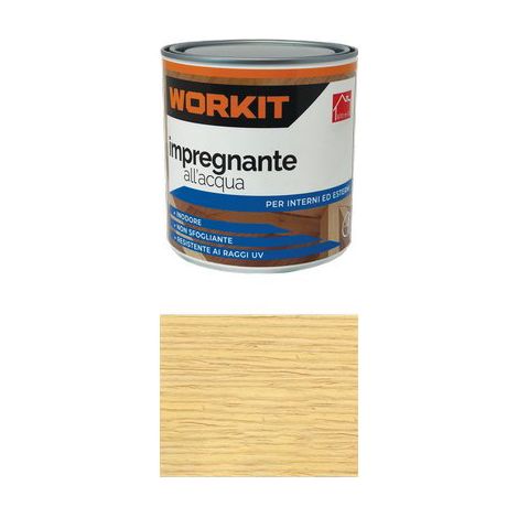 IMPREGNANTE ACQUA WORKIT - TRASPARENTE ML 750- 6 pezzi