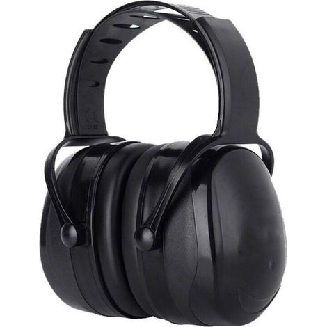Casque Anti Bruit Adulte Réglable Confortable. avec Une Atténuation de SNR 38dB. pour Milieu Bruyant ou Stressant-Noir. (1/5)