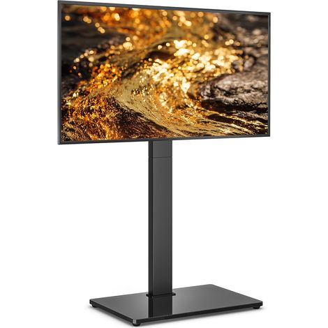 Support TV sur Pied, 32-65 Pouce, Max. VESA 400x400mm, Noir (1/5)