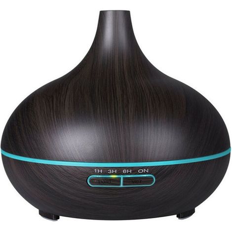 Humidificateur Pure Aroma 150 Yang. Humidificateur ultrasonique et diffuseur d'arômes 150ml, minuteur 3h, 7 couleurs LED. Aromathérapie. Ultra silencieux. (1/5)