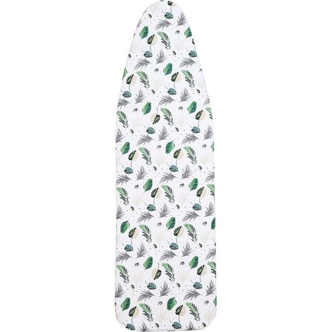 Housse de Table à Repasser, Taille Ajustable Housses de Planche à Repasser, Résistante Chaleur, Élastique, Anti-Brûlure, Vapeur, Vertes (1/5)