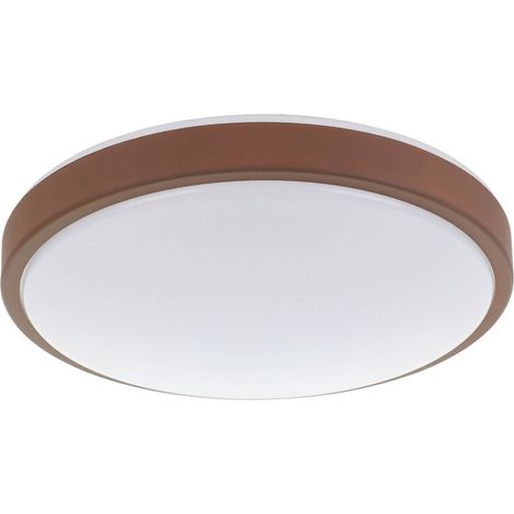 Eglo LED Deckenleuchte Lezuza weiß mokka Ø 32,5 cm Deckenlampen & Kronleuchter (1/3)