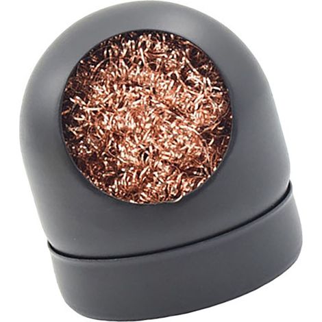 Lötkolbenreiniger aus kupferbeschichtetem Stahl, Lötkolbenspitzen-Reinigungsdraht, hitzebeständiger Metallhalter, 2 Stück. (1/5)