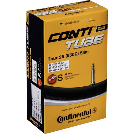 Continental Tour 26 37/559-47/597 SV42 Chambre à air 26 pouces valve Sclaverand (SV)