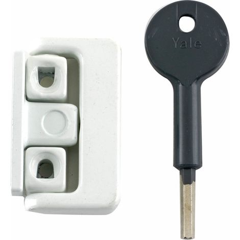 Yale Locks V-8K101LK-WE 8K101 Window Latch White Finish Visi YALV8K101LKW