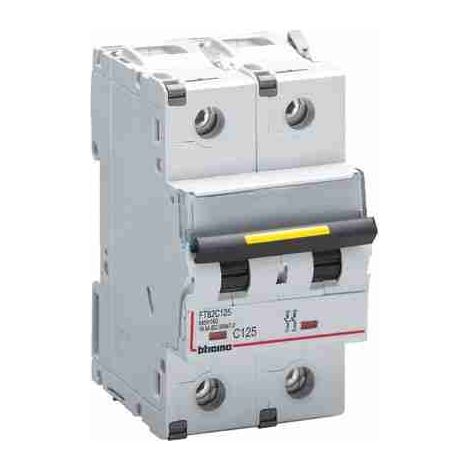 Interruptor automático modular BTIFT82C125 BTDIN160 2P curva C - In= 125A