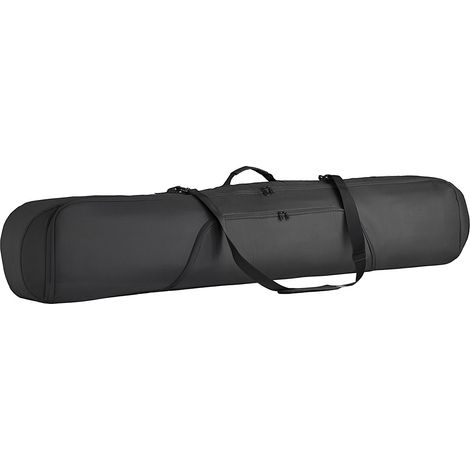 165 cm Snowboard-Tragetasche, gepolstert, wasserdichtes 600D Oxford-Gewebe, verstellbare Innengurte, für Skier, Stöcke, Skibrille, Handschuhe, Helm und Skischuhe (Schwarz) (1/5)