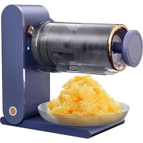 20 W elektrische rasierte Eismaschine, 200 ml Schneekegelmaschine für den Hausgebrauch, USB-Eisbrecher, Motorgeschwindigkeit 13000 U/min