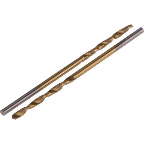 Foret HSS RS PRO Foret torsadé 1.3mm x 38 mm ( Prix pour Boîte de 10 )