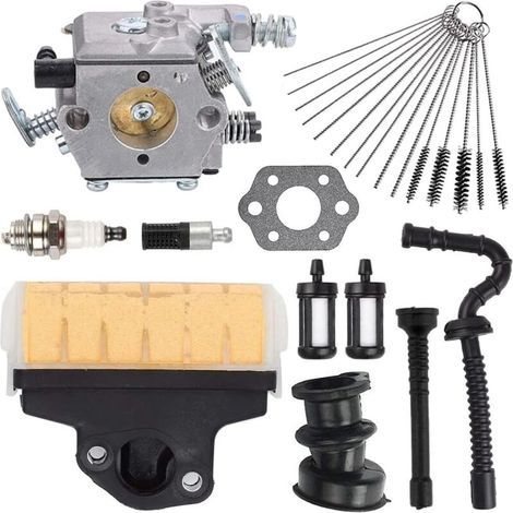 Carburatore MS 250 per Sthil MS210 MS230 MS250 021 023 025 MS230C MS250C Ricambi per motosega, sostituisce WT-286 1123-120-0605, con kit di regolazione del filtro dell'aria (1/4)