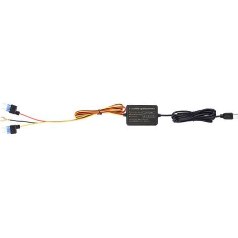 Kit de fils durs pour caméra de tableau de bord de Type C, cordon d'alimentation de caméra 12V-30V à 5V pour alimentation GPS, détecteurs de Radar (1/5)