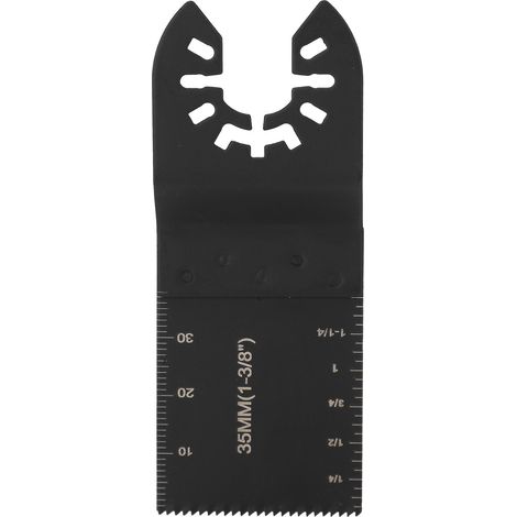 Lame oscillante universelle pour plastique, métal mou et bois – 35mm – Scie manuelle pour outil oscillant multiusage – Lot quincaillerie (1/5)
